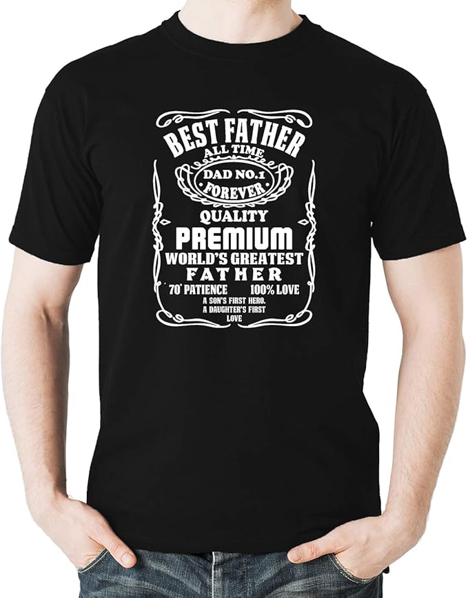 Witty Fashions Best Father All Time Funny for Dad Papa Novelty